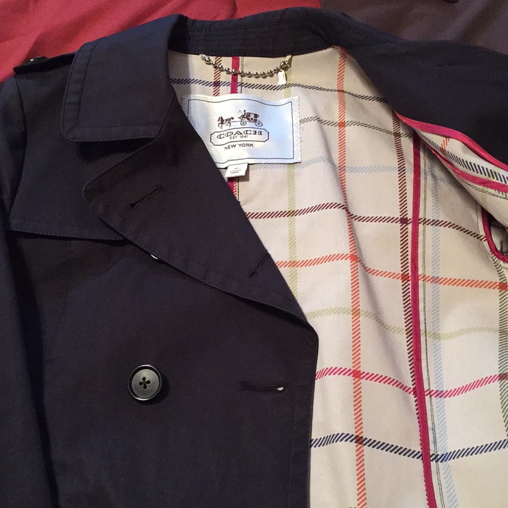 Coach trench coat